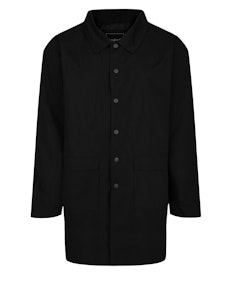 Bigdude Showerproof Longline Tailored Mac Black